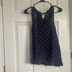 Medium racer back tank